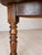 19th Century European Long Country Table With Turned Legs & Inset Brass Bowl For Sale - Image 10 of 11