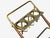 Italian Modern, Bar Cart, Teak, Brass, Glass, Italy, 1950s For Sale In New York - Image 6 of 10