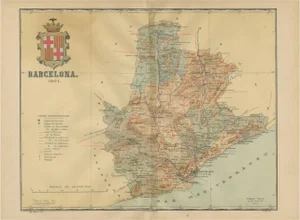 Cartographic Portrait of Barcelona, 1901