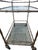 Vintage Faux Bamboo Italian Tea Bar Cart Bronze Server Console Maison Style For Sale - Image 15 of 18