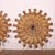 Italian Sunburst Mirrors, 1950s, Set of 2 For Sale - Image 3 of 16