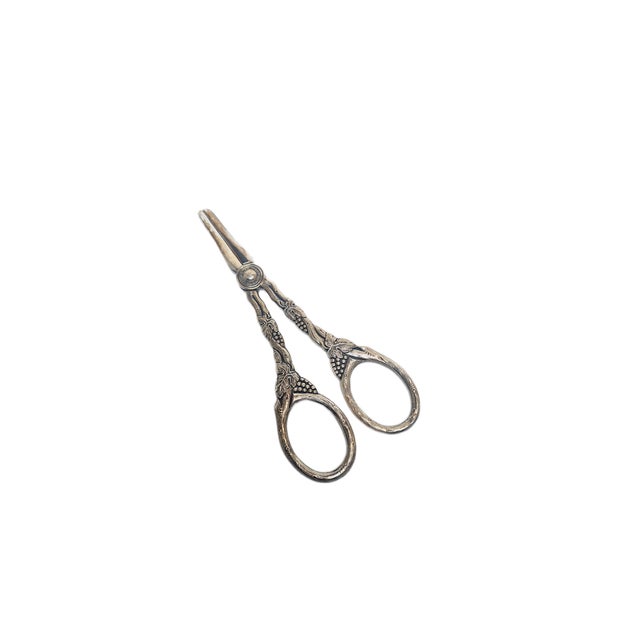 Danish Art Nouveau Grapes Scissors, 1920s, in Very Good conditions. Designed 1920 to 1949
