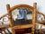 19th-Century English Aesthetic Movement Burnt Bamboo & Lacquer Writing Desk With Mirror For Sale - Image 14 of 17