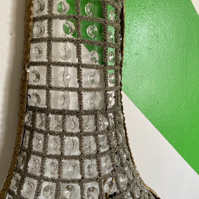 1970s 1970s French Hollywood Regency Brass Sconce For Sale - Image 5 of 10