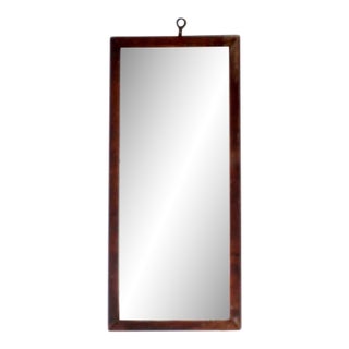 Antique Primitive Double Reflection Mirror For Sale