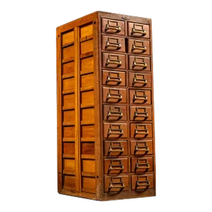 1930s Vintage Guardsman Card Catalog