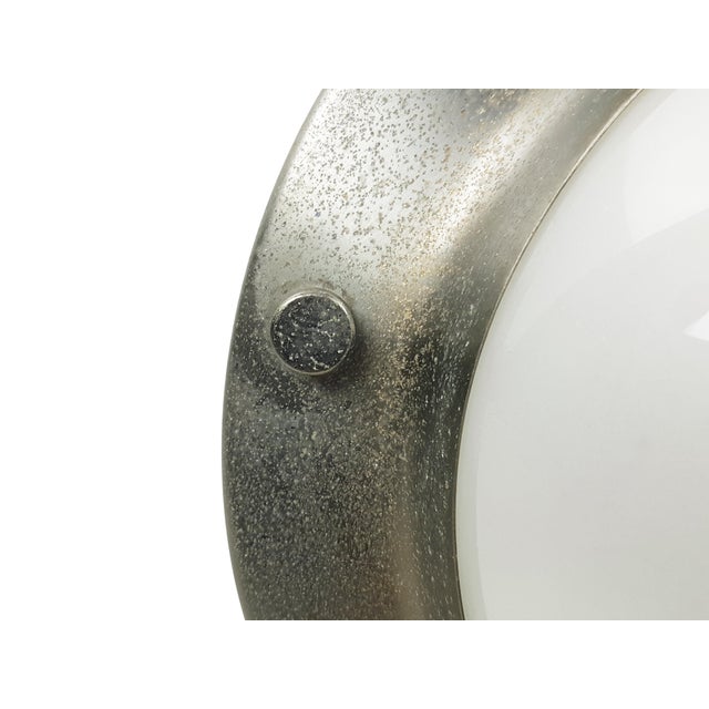 Metal Tommy LSP6 Wall Lamp in Burnished Brass and Glass by Luigi Caccia Dominioni for Azucena, 1960s For Sale - Image 7 of 14
