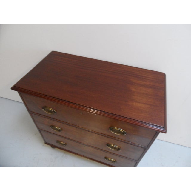 Antique Mahogany Chest of Drawers For Sale - Image 4 of 18
