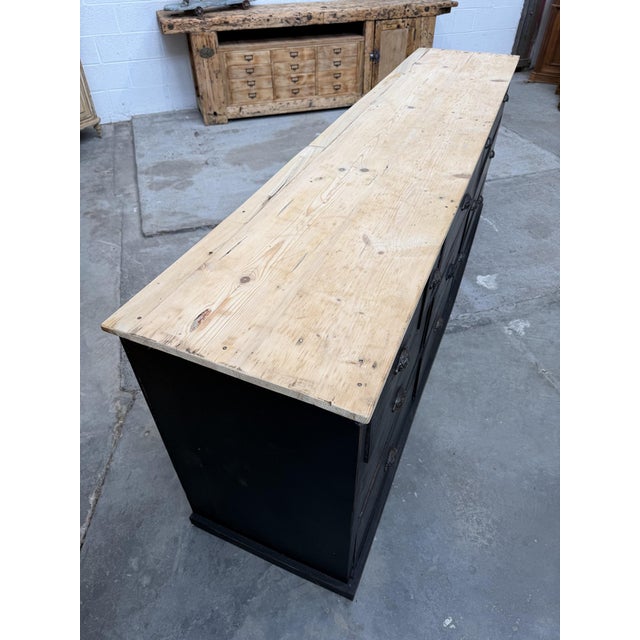 Black Early 20th Century Craft Cabinet For Sale - Image 8 of 10