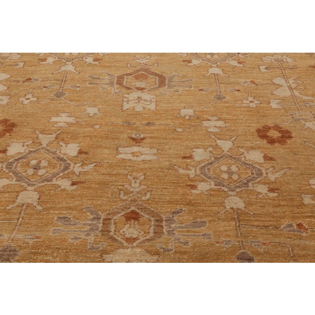 Traditional Inspired Tabriz Rug in Beige and Brown by Doris Leslie Blau For Sale - Image 4 of 8