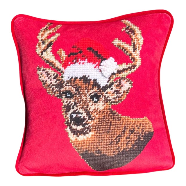 Red Velvet Custom Made "What the Buck?!" Original Pillow For Sale