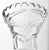 1940s 1940s Vintage Tri-Footed Cut & Etched Saw Tooth Floral Motif Crystal Vase For Sale - Image 5 of 7