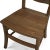 Brown French Provincial Style Rustic Dining Chairs- Set of 2 For Sale - Image 8 of 9