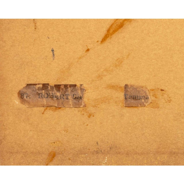 Early 20th Century Leonor Fini Attr. Portrait of a Woman Watercolor For Sale - Image 5 of 5