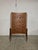 Art Deco Curved Cabinet Refined curved cabinet from the Art Deco period (France, circa 1930). An extraordinary example of...