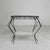 Vintage Sculptural Steel side Table, 1950s For Sale - Image 9 of 18
