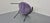 Sueded Purple Balloon Chair by Hans Olsen for Lea Furniture, Denmark, 1950s For Sale - Image 10 of 13