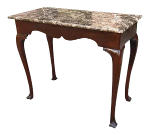 18th Century Irish Marble-Top Console Table