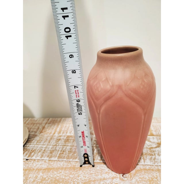 Rookwood Pottery Rookwood Mauve Vase For Sale - Image 4 of 6