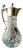 Vintage Silver-Plated and Cut Glass Claret Jug, 1920s For Sale
