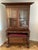 1950s Antique Glass Door Hutch-Desk and Drawers For Sale - Image 5 of 11