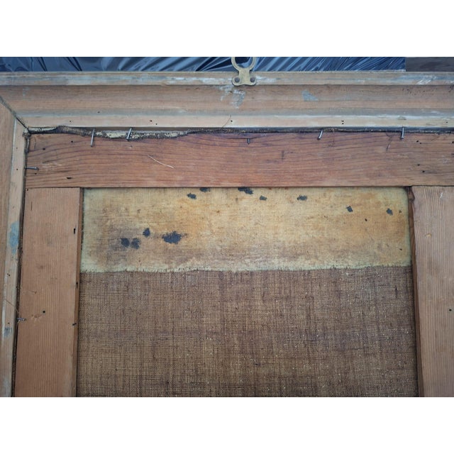 Portrait of Knight Giovanni Guido da Cilavegna, Portrait, 1866, Oil on Canvas For Sale - Image 11 of 13