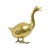 Large Brass Duck Sculpture, 1970s For Sale - Image 4 of 12