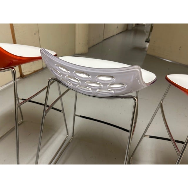 Early 21st Century Calligaris Jam Bar Stools (3) For Sale - Image 5 of 10