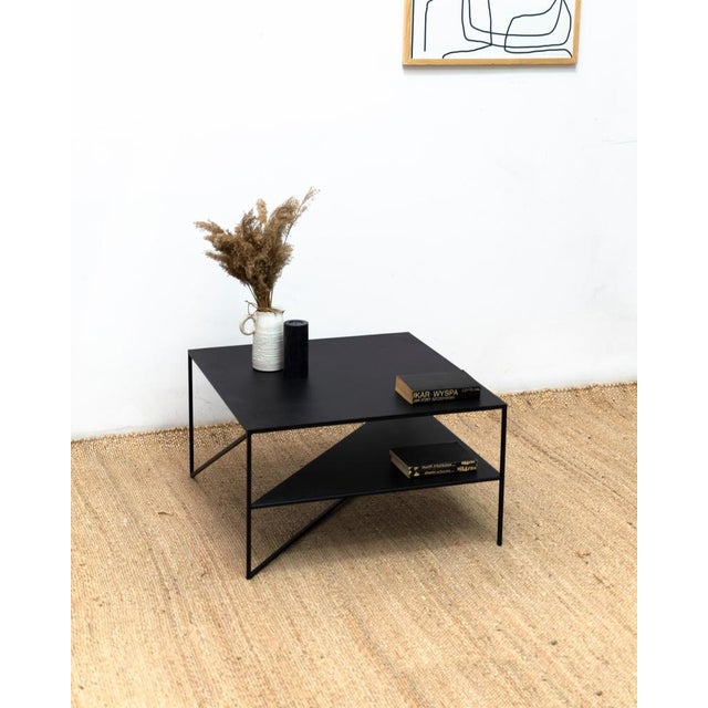 Black Object 034 Center Table by NG Design For Sale - Image 8 of 16