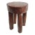Vintage West African Wood Stool For Sale