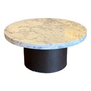 Julia Katrine Designs Marble Coffee Table, Small For Sale
