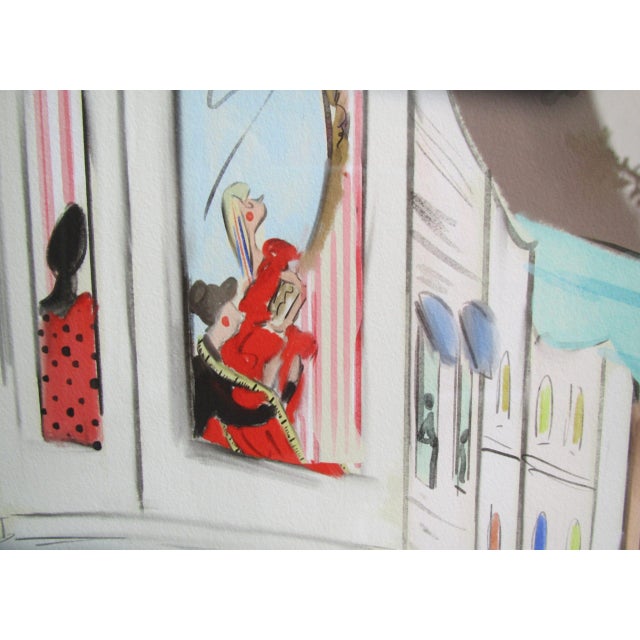 Not Yet Made - Made To Order Grace Travels the World: Los Angeles, Framed Print For Sale - Image 5 of 7