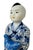 Pristine 1980s Chinoiserie Cobalt Blue & White Porcelain Shelf Sitters - A Pair For Sale - Image 11 of 16