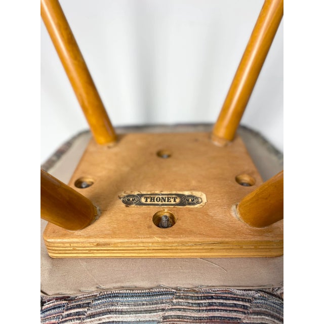 Wood 1950s Thonet Dining Chairs - Set of 6 For Sale - Image 7 of 10