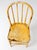 Antique Yellow Painted Windsor Style Chair For Sale - Image 4 of 14