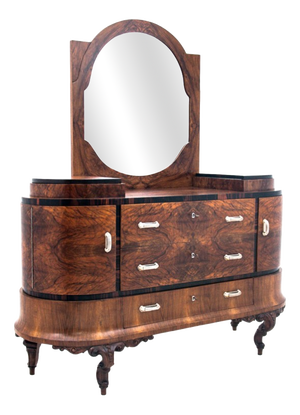 Vintage Art Deco Italian Dressing Table, 1920s