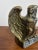Vintage 1776 Brass Bald Eagle Bookend American Patriotic Federal Decor For Sale - Image 11 of 14