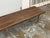 Brown Mid-Century Slatted Walnut Bench / Coffee Table For Sale - Image 8 of 12