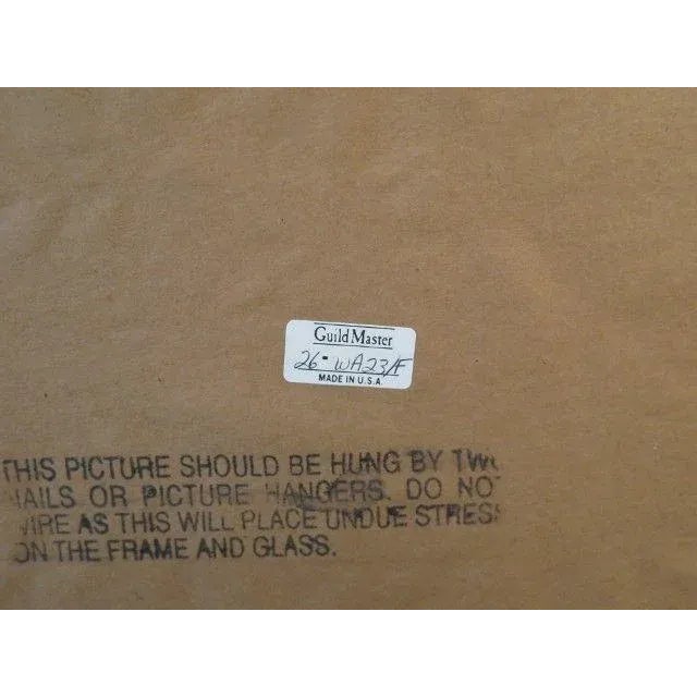 2000 - 2009 BeBelle Outdoor Theme Signed Double Matted Print For Sale - Image 5 of 6