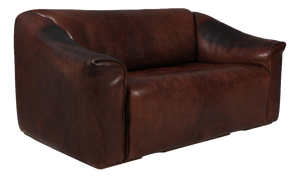 Vintage DS47 Two-Seat Sofa in Patinated Leather from de Sede