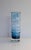 Mid-Century Modern Scandinavian Large Blue Bamboo Glass Vase by Borgström Åseda, Sweden For Sale - Image 6 of 10
