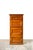 Wood Antique Italian Icebox with Brass Details, 1890s For Sale - Image 7 of 7