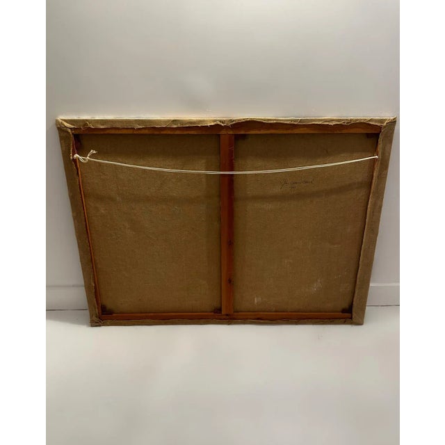 Jon Atac, Expression 2, 1989, Large Oil on Canvas For Sale - Image 12 of 14