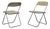 Plia Folding Chairs by Giancarlo Piretti for Castelli, 1970s, Set of 2 For Sale