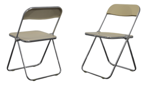 Plia Folding Chairs by Giancarlo Piretti for Castelli, 1970s, Set of 2