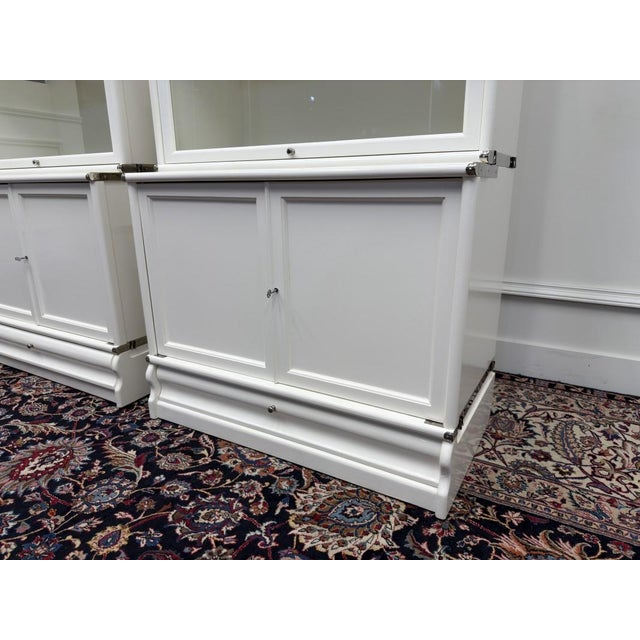 English White Display Bookcase from Globe Wernicke For Sale - Image 17 of 18