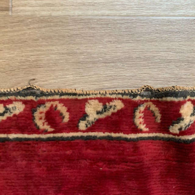 Vintage Western Rodeo Cowboy Pictorial Tapestry With Fringe For Sale - Image 9 of 9