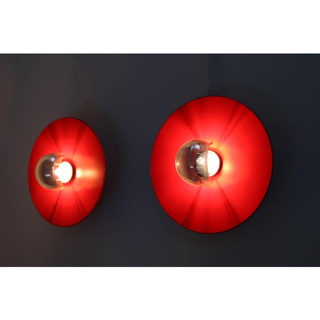 Ingo Maurer Minimalist Magic Eyes Wall Lights by Ingo Maurer, 2005, Set of 2 For Sale - Image 4 of 10