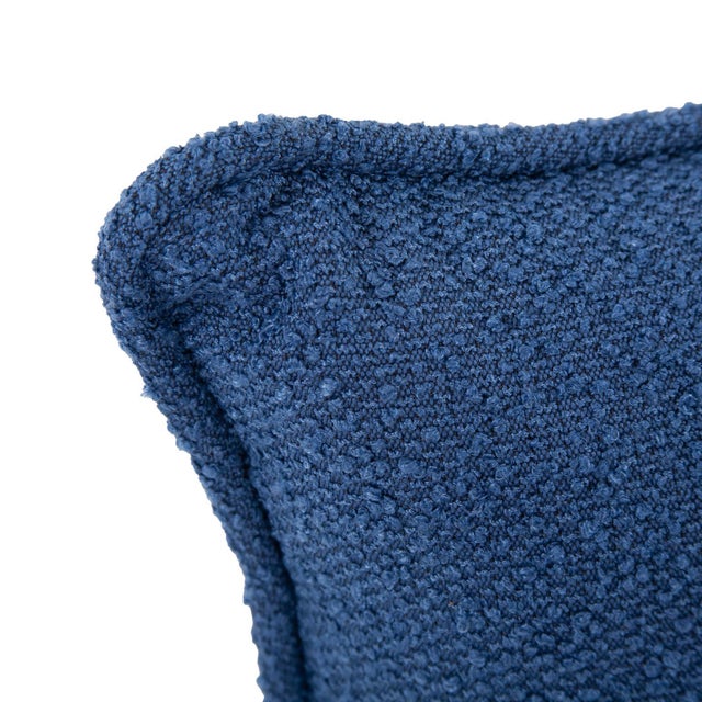 Pillow 24 x 24 Alicante Indigo For Sale In Chicago - Image 6 of 11