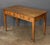 Traditional English Writing Table or Desk of Inlaid Mahogany From the Edwardian Era For Sale - Image 3 of 12